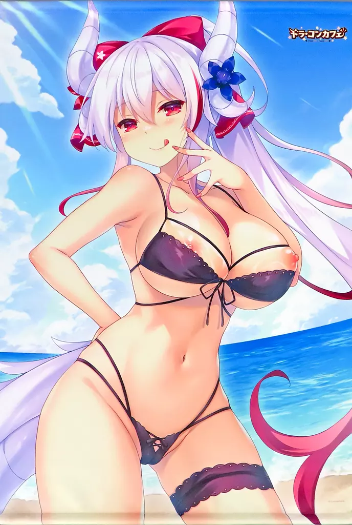 [単品] マルマリディア・ドット・フィアバーン 描き下ろしB2Wスエード 「PCソフト ドラ・コンカフェ」 ソフマップ有償特典