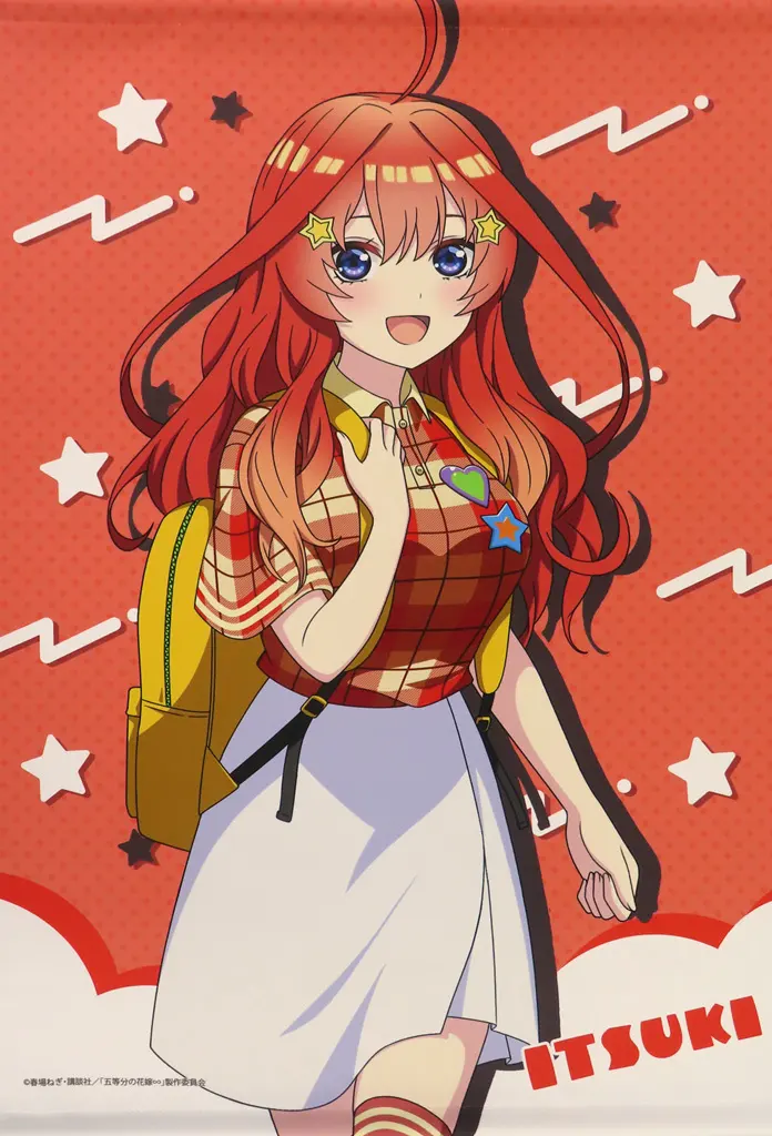 05.中野五月 アメリカンポップver.(描き下ろしイラスト) B2縦 「五等分の花嫁∽ POP UP STORE in ゲーマーズ」_image