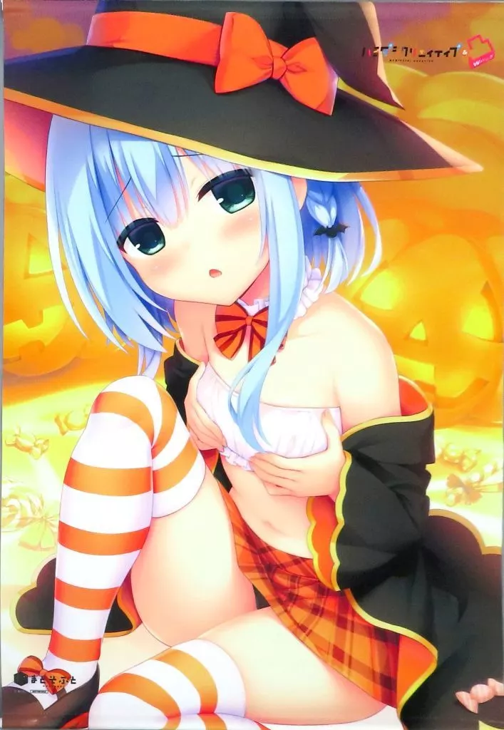 錦あすみ(ハミダシクリエイティブ凸) 復刻描き下ろしB2Wスエード 「PCソフト ハミダシクリエイティブ&凸 Wパック 駿河屋限定 アニメ化記念復刻特典版」 同梱特典_image