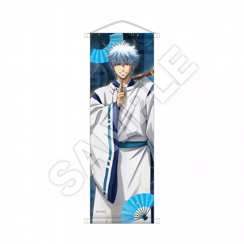 01.坂田銀時 B2半裁 「銀魂 POP UP SHOP in マルイ(陰陽師イラスト)」_image