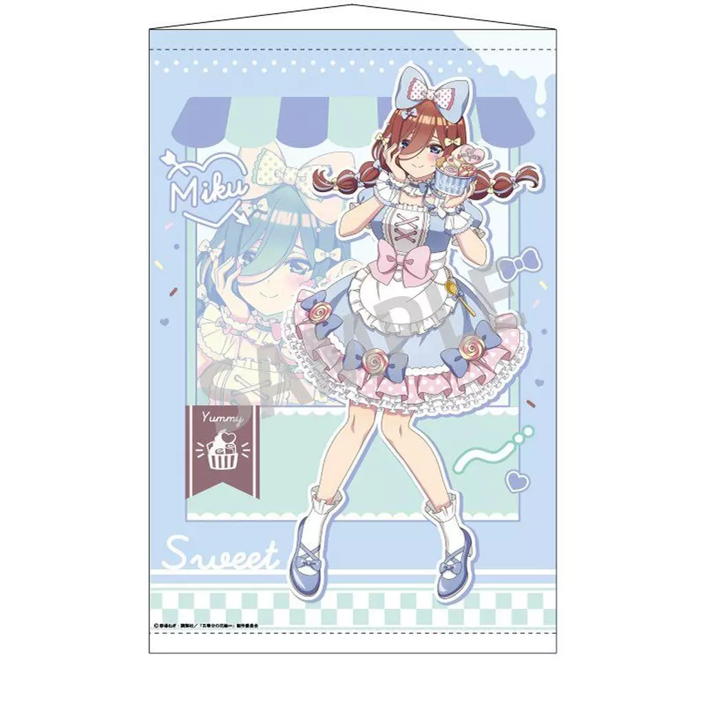 中野三玖(アイス屋さん) B2タぺストリー 「五等分の花嫁∽」_image
