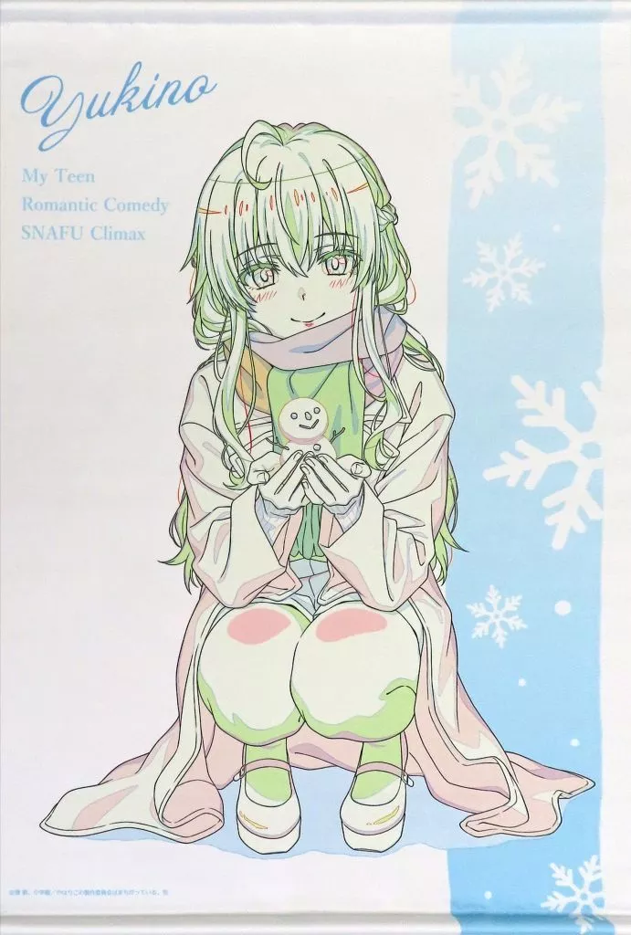 俺ガイル　雪ノ下雪乃　　B2タペストリー　<雪明かり、君と一緒> 駿河屋 -<中古>雪ノ下雪乃 B2タペストリー＜雪明かり、キミと