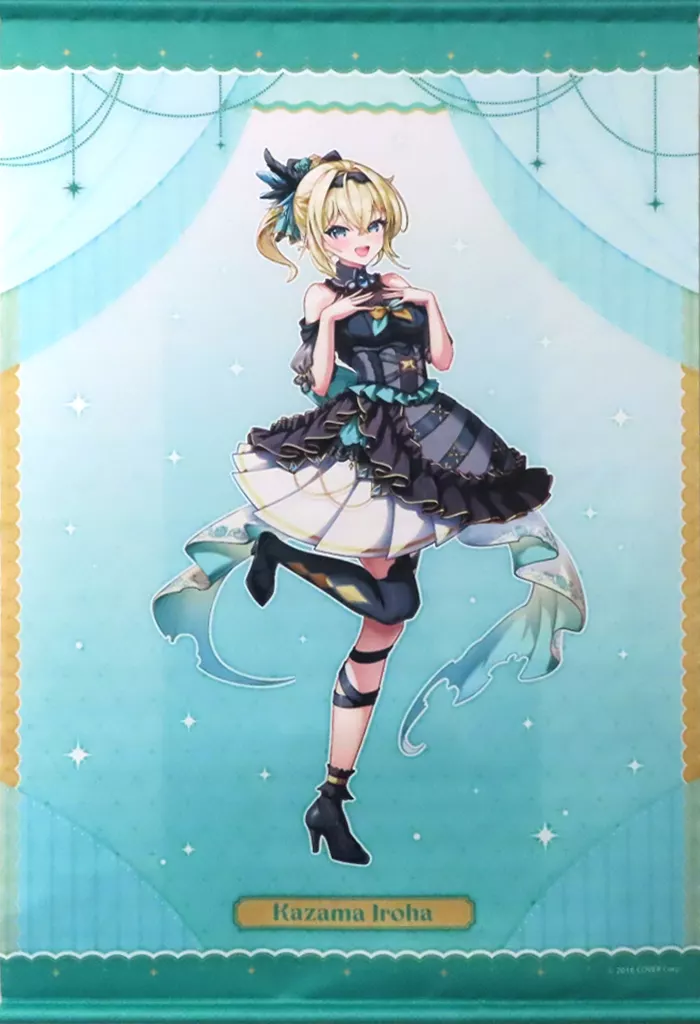 タペストリー　風真いろは B2タペストリー 「バーチャルYouTuber ホロライブ 秘密結社holoX」 駿河屋 -<中古>風真いろは 秘密結社holoX B2タペストリー ドレス