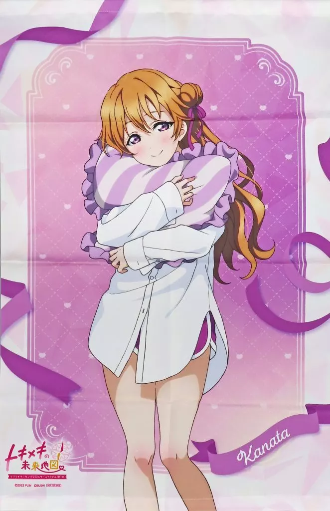 近江彼方 描き下ろしB2 「Switchソフト ラブライブ! 虹ヶ咲学園スクールアイドル同好会 トキメキの未来地図」 ビックカメラ購入特典_image