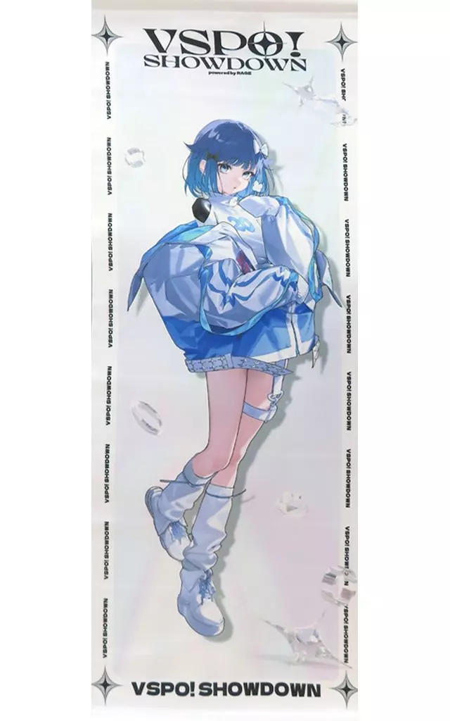 【本日発送】 紡木こかげ タペストリー ぶいすぽ VSPO! SHOWDOWN 駿河屋 -<中古>紡木こかげ B2半裁タペストリー 「バーチャル
