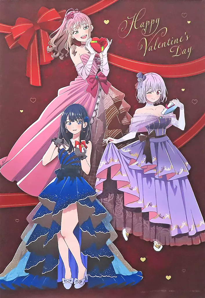 S*K様 グリッドマンユニバース 宝多六花　新条アカネ　南夢芽　ポストカード ラスト1点 グリッドマンユニバース 宝多六花 新条アカネ 南夢芽 ポスト