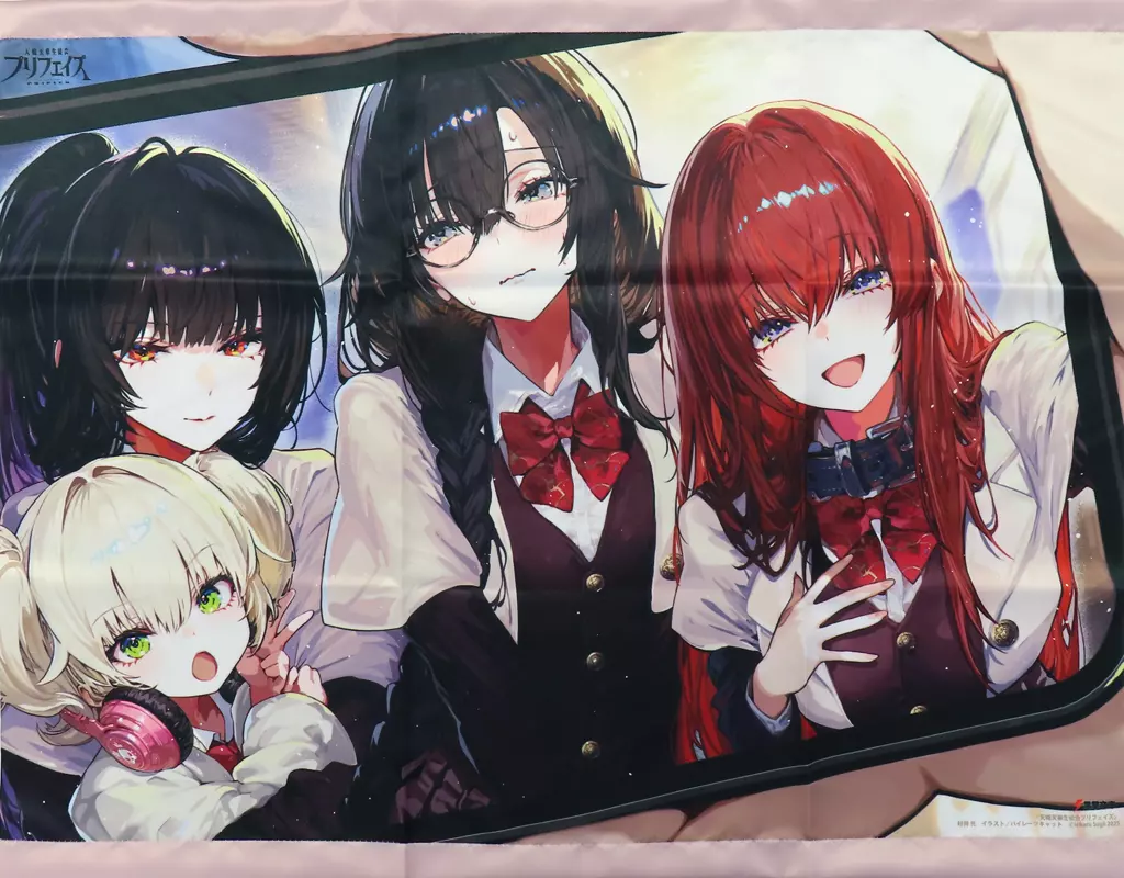 集合 B2 「ライトノベル 天嬢天華生徒会プリフェイズ 第1巻 メロンブックス限定版」 同梱特典_image