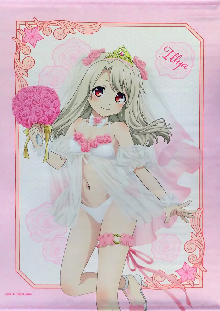 Fate HF イリヤスフィール・フォン・アインツベルン B2タペストリー 駿河屋 -<中古>イリヤスフィール・フォン・アインツベルン アニメ描き