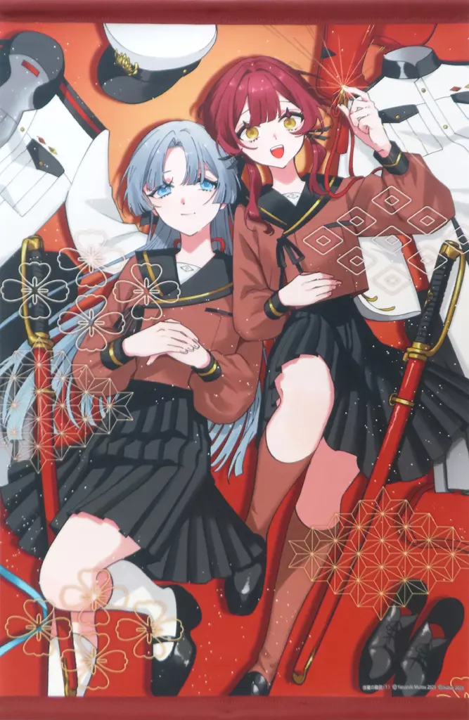 入鹿夏海&相楽あすか 描き下ろしB2 「コミックス 修羅の箱庭 第1巻 ゲーマーズ限定版」 同梱特典_image