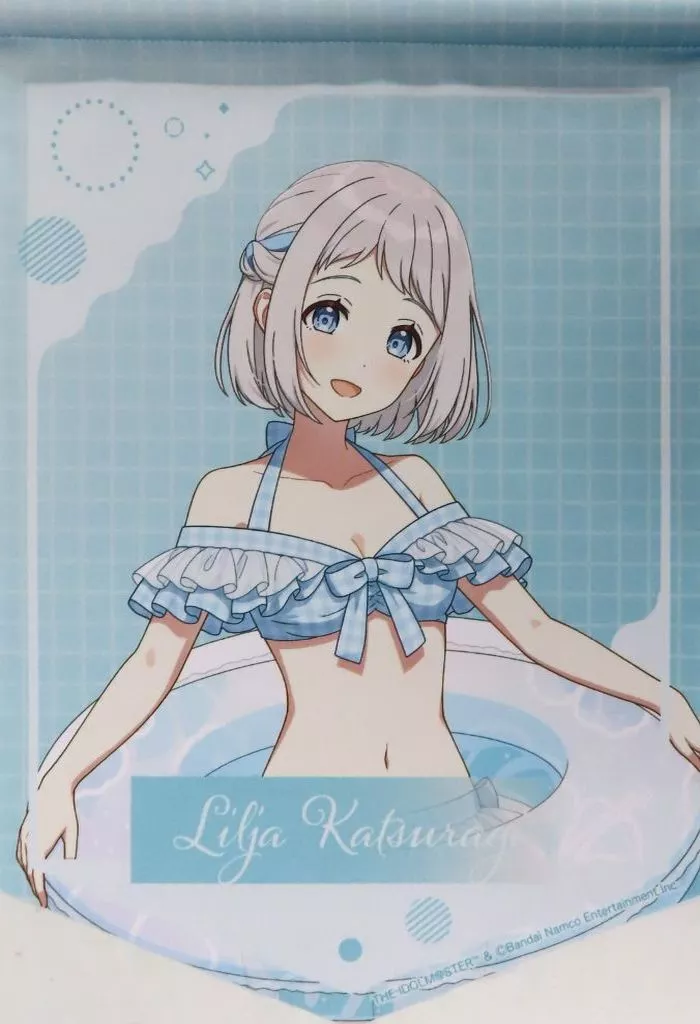 葛城リーリヤ ガーランド風タペストリー 「学園アイドルマスター in SWEETS PARADISE 海の家」