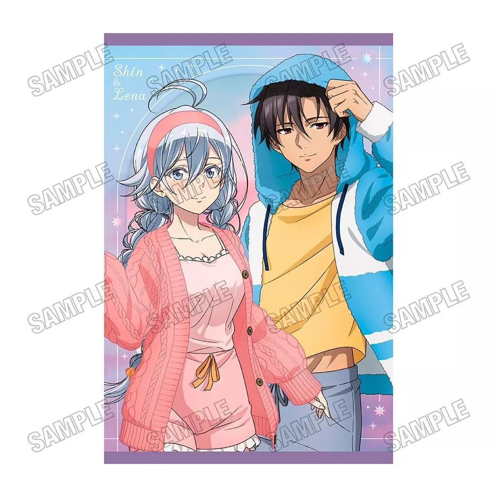 ヴラディレーナ・ミリーゼ&シンエイ・ノウゼン(ルームウェアver.) 描き下ろし B2 「86ーエイティシックスー」_image