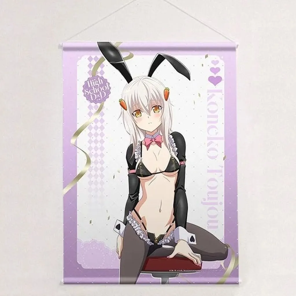 塔城小猫(逆バニー黒) 描き下ろし B2 Wスエード 「ハイスクールD×D HERO」_image