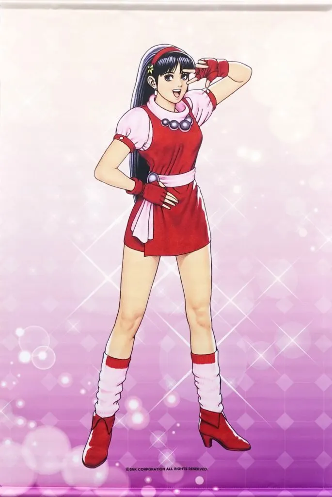 くじコレ KOF SNK 麻宮アテナコレクション S賞 B2タペストリー02 駿河屋 -<中古>麻宮アテナB 選べるB2タペストリー 「くじコレ SNK 麻宮