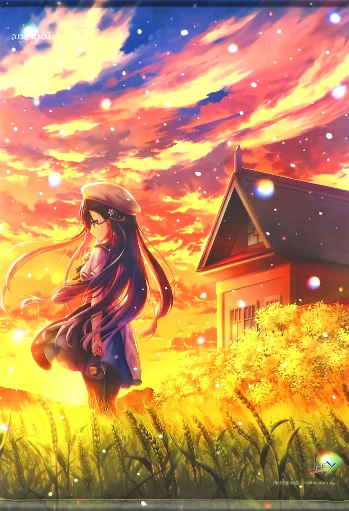 速川六花 オリジナルB2 「PCソフト anemoi -アネモイ- 初回限定版」 トレーダー購入特典_image