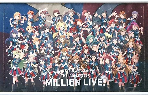 [単品] アイドルマスター メモリアルタペストリー 「Blu-ray THE IDOLM＠STER MILLION LIVE! 4thLIVE TH＠NK YOU for SMILE! LIVE Blu-ray COMPLETE THE＠TER [ララビット特装版]」 同梱特典