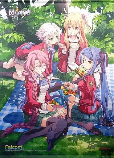 タペストリー(大型)　ランチタイムと猫2匹 B0タペストリー 「英雄伝説 閃の軌跡」 東京ゲームショウ2015グッズ