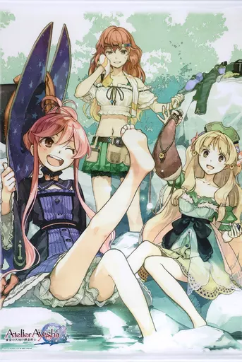 type.アーシャ&ウィルベル&レジナ 特大タペストリー 「アーシャのアトリエ ~黄昏の大地の錬金術士~」 C95グッズ_image