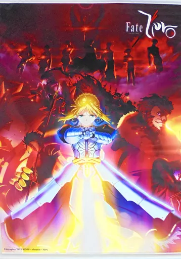 Fate/zero マチアソビ　カフェ　ビッグタペストリー 駿河屋 -<中古>キービジュアル ビッグタペストリー 「Fate/Zero×マチ