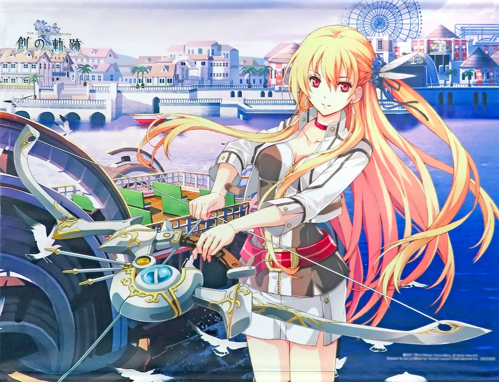 アリサ・ラインフォルト B2タペストリー 「Switchソフト 英雄伝説 創の軌跡」 ソフマップ購入特典_image