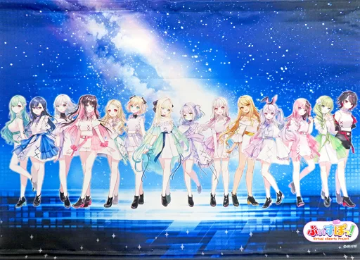 タペストリー(大型)　集合 B2タペストリー 「バーチャルYouTuber ぶいすぽっ! POP UP STORE」