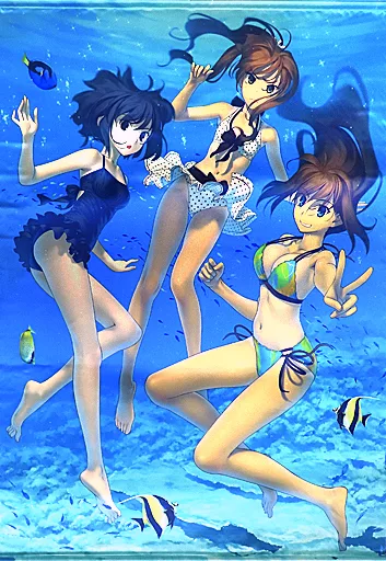 魔法使いの夜 タペストリー 蒼崎青子　久遠寺有珠 駿河屋 -<中古>[破損品] 蒼崎青子＆久遠寺有珠＆久万梨金鹿 特大B0