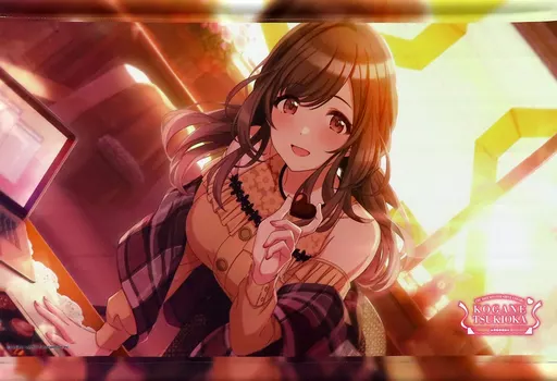 月岡恋鐘(うちのリボンは恋結び) B2タペストリー 「アイドルマスター シャイニーカラーズ」
