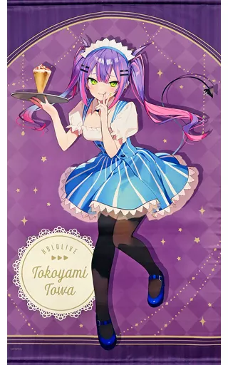 常闇トワ(B/スカート水色) 等身大タペストリー 「バーチャルYouTuber ホロライブ×ローソン キャンペーン」 Loppi・HMV＆BOOKS online限定