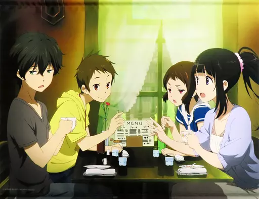 古典部(一) B2タペストリー 「くじ引き堂 氷菓 TVアニメ10周年記念くじ おかわり」 S-1賞