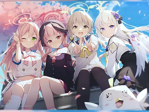 タペストリー(大型)　補習授業部 B2タペストリー 「ブルーアーカイブ -Blue Archive-」 1周年記念グッズ