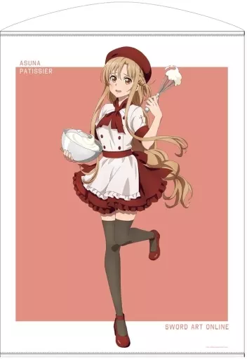 アスナの職業体験(パティシエVer.) 描き下ろし100cmタペストリー 「ソードアート・オンライン」