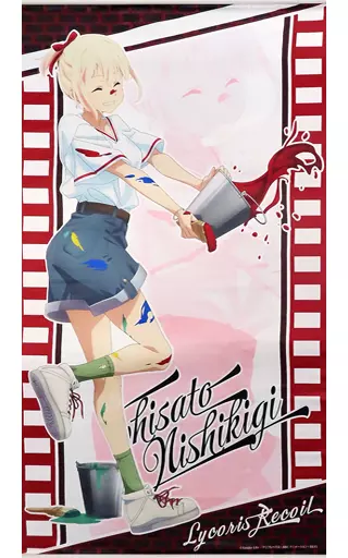 タペストリー　錦木千束(Stand type) ビッグタペストリー ペインター ver. 「リコリス・リコイル」 駿河屋 -<中古>錦木千束(Stand type) ビッグタペストリー