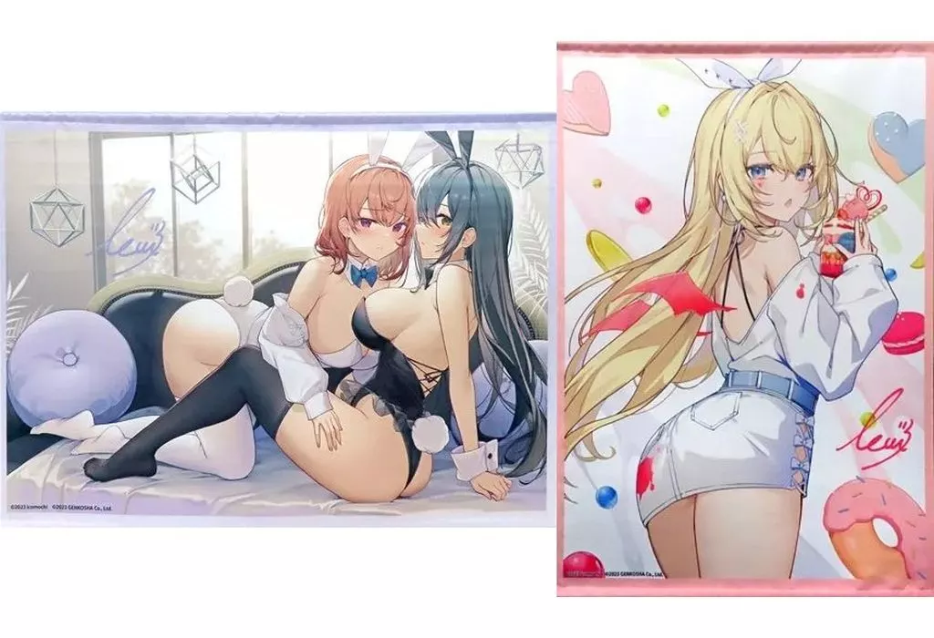タペストリー　全2種セット B2タペストリー 「DMMスクラッチ! イコモチ画集 Mellow 発売記念」 A賞