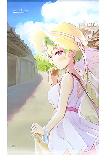 駿河屋 -<中古>野村美希 特大タペストリー「Summer Pockets REFLECTION 