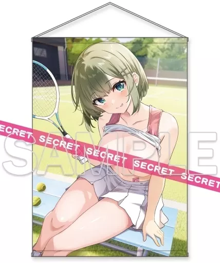 青春ドキドキ テニス部美少女 塩かずのこ描き下ろし X-RATED B1タペストリー