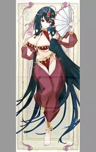 タペストリー　大鳳 描き起こしイラスト 踊り子ver. 等身大タペストリー 「アズールレーン POP UP SHOP in TOWER RECORDS」