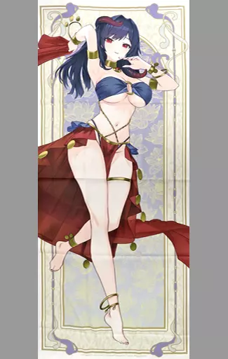 タペストリー　ロイヤル・フォーチュン 描き起こしイラスト 踊り子ver. 等身大タペストリー 「アズールレーン POP UP SHOP in TOWER RECORDS」
