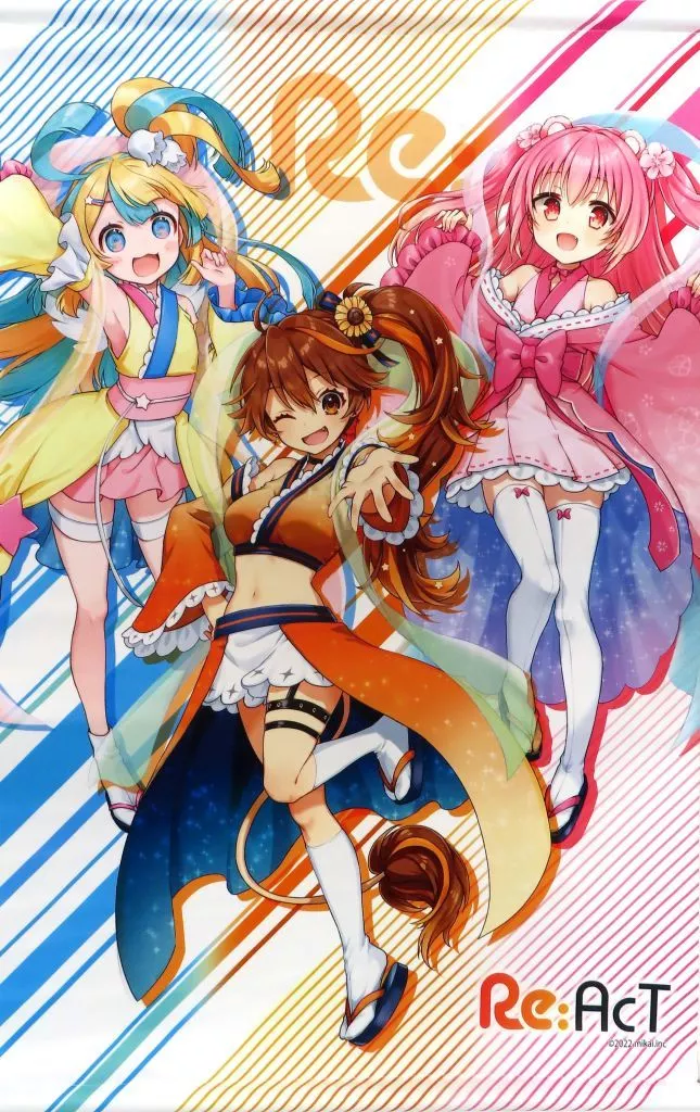 獅子神レオナ&天川はの&姫熊りぼん 「バーチャルYouTuber Re:AcT×MOLLY.ONLINE」_image