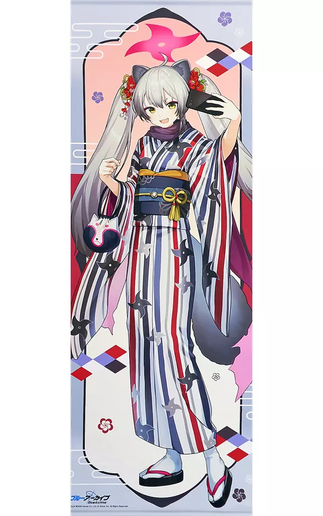 タペストリー　千鳥ミチル 等身大タペストリー 「ブルーアーカイブ ～げにうららか☆京都満喫春の旅!～」