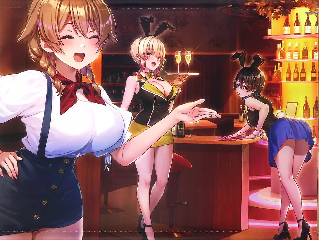 タペストリー　プロローグ B2タペストリー(Wスエード) 「バニーガーデン ゲーマーズ出張店」