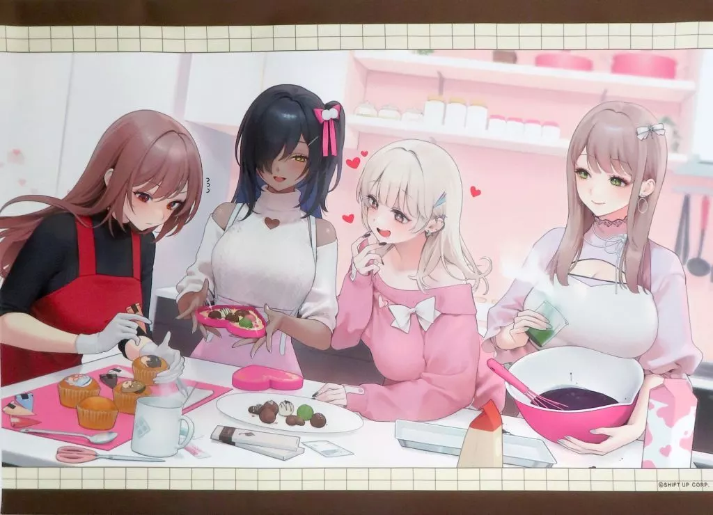 集合(バレンタイン2024ver.) B2 「勝利の女神:NIKKE」_image