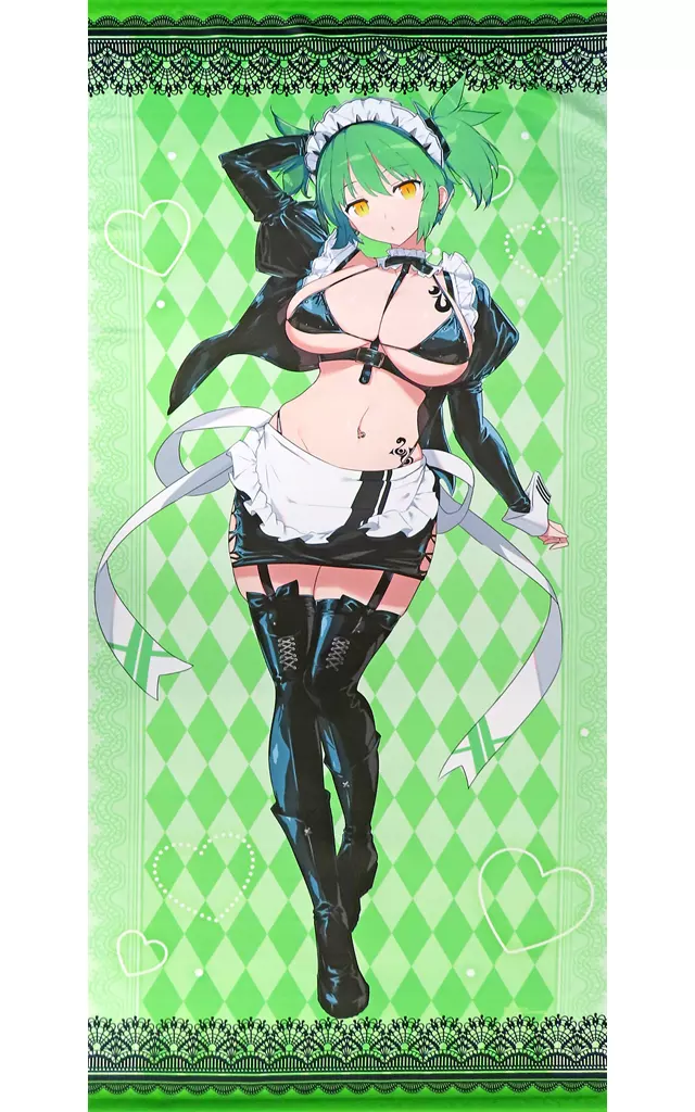 日影 描き下ろし等身大【ボンテージメイドver.】 「閃乱カグラ×ドン・キホーテ」_image