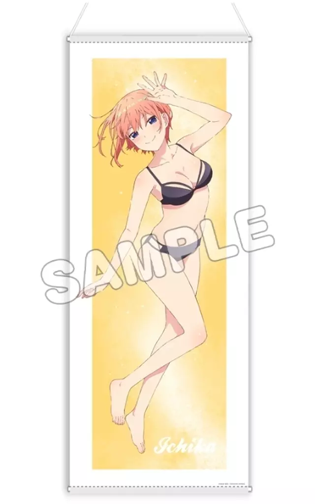 タペストリー　中野一花(水着) 描き下ろしほぼ等身大タペストリー 「五等分の花嫁∽」