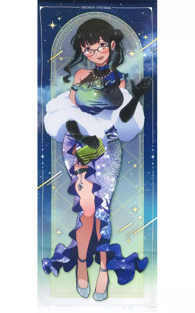 タペストリー　2代目(星空デート) 等身大タペストリー 「ゲマくじ グリッドマン ユニバース」 S-5賞