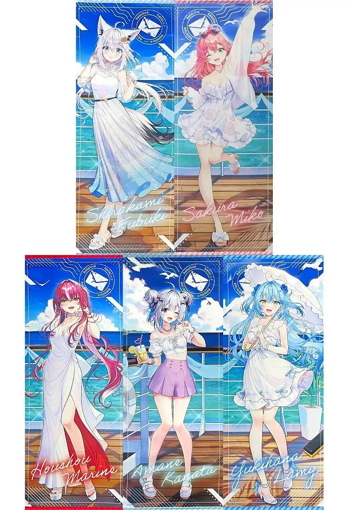 全5種セット 超BIGタペストリー 「DMMスクラッチ! DMM TV×バーチャルYouTuber ホロライブ 新感覚ドキュメントバラエティ ホロなゾンビ! スクラッチ」 A賞