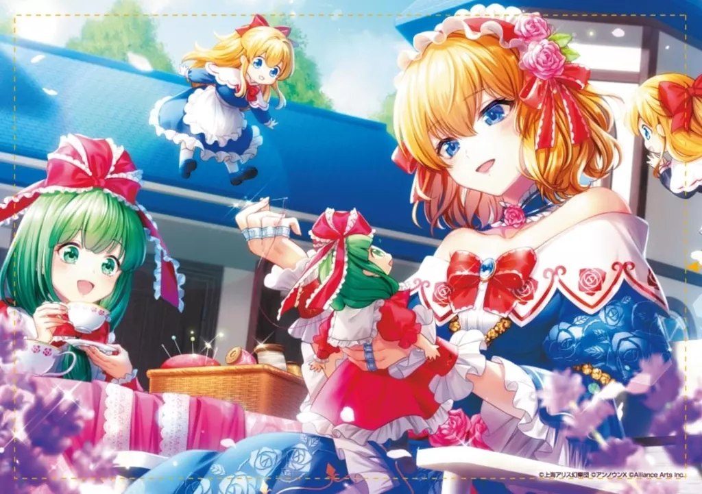 アリス・マーガトロイド 「舞い踊る糸は虹のように」 B2 「東方ダンマクカグラ ファンタジア・ロスト」_image