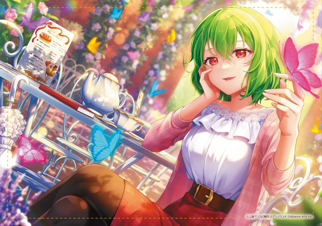 風見幽香 「花咲く午後のティータイム」 B2 「東方ダンマクカグラ ファンタジア・ロスト」_image