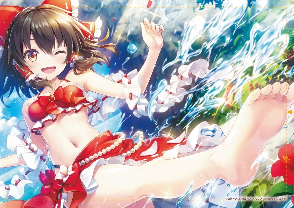 博麗霊夢 「少女の夏の一日に」 B2 「東方ダンマクカグラ ファンタジア・ロスト」_image