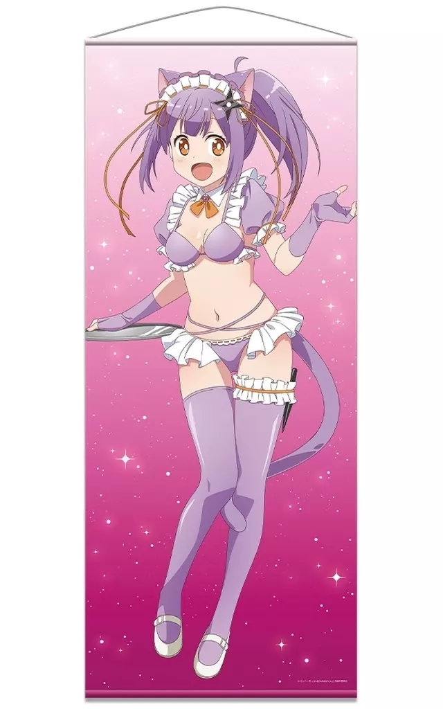草隠さとこ ほぼ等身大 猫耳水着メイドver.【描き下ろし】 「忍者と殺し屋のふたりぐらし」_image
