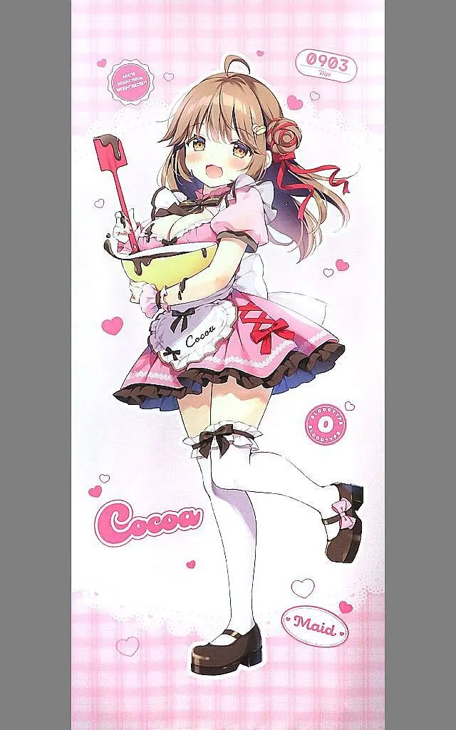 ぱん ぱんのみみ DMMスクラッチ 等身大タペストリー ここあ 駿河屋 -<中古>ここあ(描き下ろし) 等身大タペストリー 「DMM