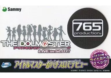 765production(ロゴ) ピタックリーン(携帯クリーナー) 「アイドルマスター Live in SLOT!」 試打会記念品